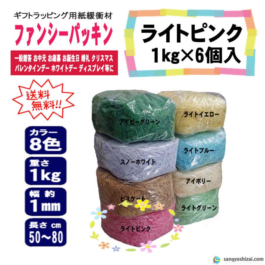 ファンシーパッキン ライトピンク 幅約1mm 1kg 6個入 Cs お届け先個人名様向け不可 Cp 00001 カンノ商会 Yahoo 店 通販 Yahoo ショッピング
