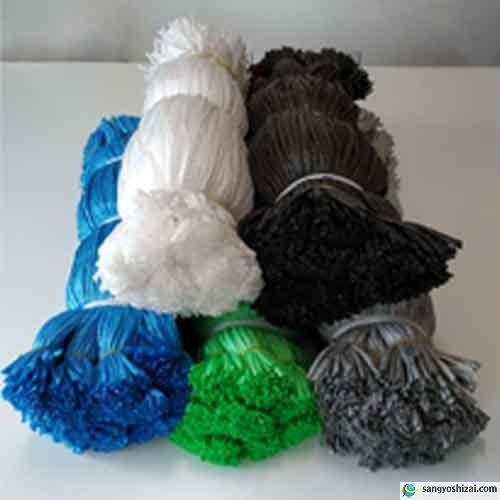 シート紐 60cm 青 5000本入 足場用 組ひも 結束 ロープ ひも 仮設 現場 メッシュ 防炎 ブルーシート用 ビニール紐 ブルー | ブランド登録なし | 01