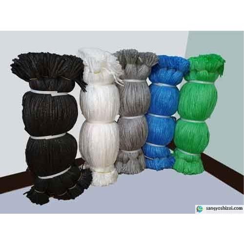 シート紐 60cm 青 5000本入 足場用 組ひも 結束 ロープ ひも 仮設 現場