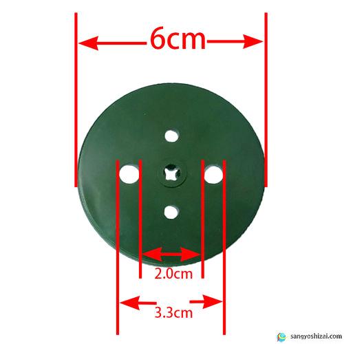 新品　TRUSCO 防草シート　1mx100m 5年&シート押さえUピン 防草シート ピン 100本 15cm シート 押さえ Uピン杭 黒丸付 固定ピン
