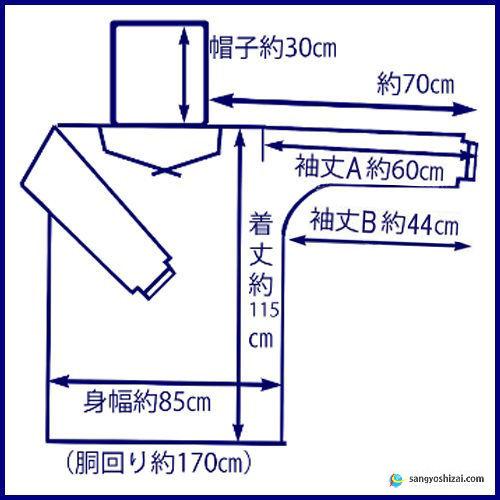 レインコート 使い捨て 袖付 ポンチョタイプ 青ブルー系 約75g厚手仕様 着丈115cm 20枚セット / 雨具 カッパ 雨合羽 緊急 災害 野外 アウトドア 感染防止｜kanno｜02