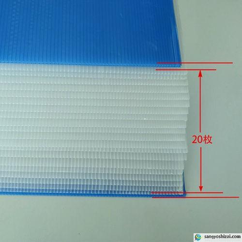 プラベニヤ 半透明 厚2.5mm 910mm×1820mm 20枚入梱包 / 養生 シート 壁 床 引越し 下敷き材 窓 目隠し 台風 断熱 結露 防寒 プラダン プラベニ プラベニア｜kanno｜05