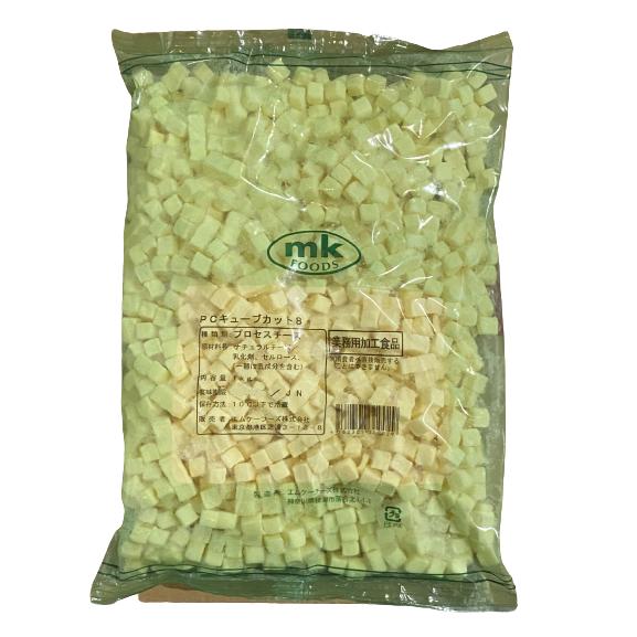 MKフーズ PCキューブカットチーズ8 1kg【取り寄せ商品】 : 叶