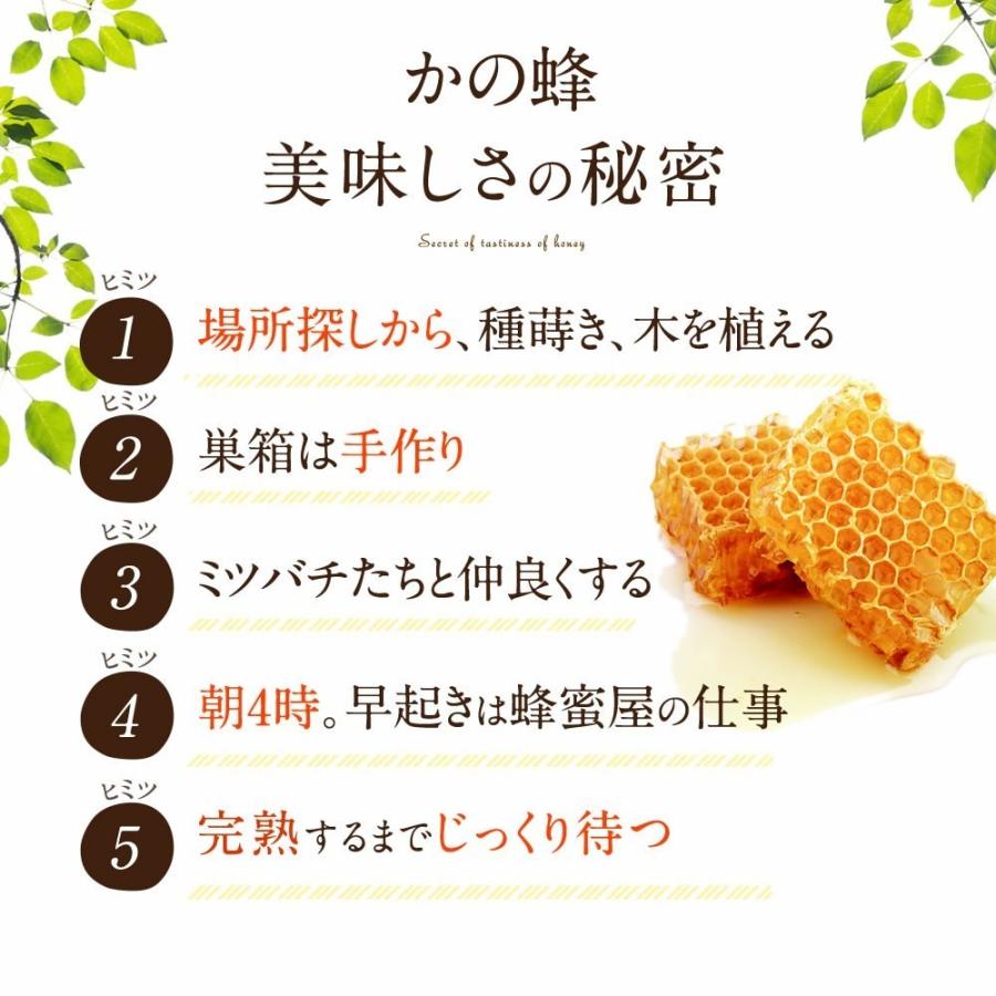 かの蜂 はちみつ 国産 蜂蜜 ハチミツ 百花蜂蜜 とんがり容器 500g