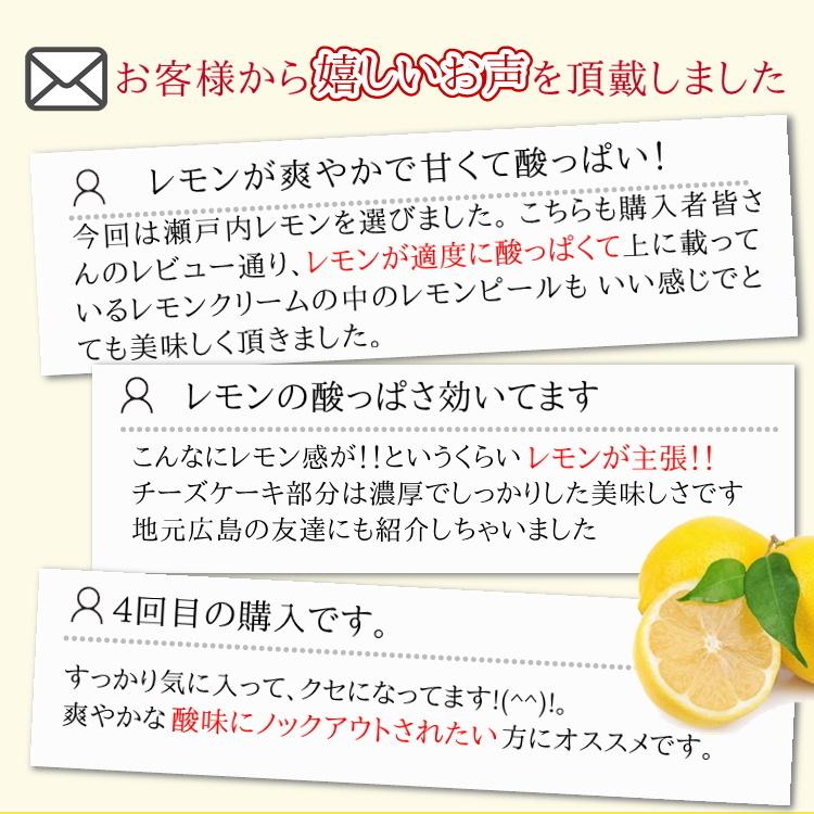 しまなみレモン チーズケーキ 取り寄せ 瀬戸内 レモン すっぱさが広がる ギフト 誕生日 スイーツ 大崎下島産の自然農法レモン 5号 内祝 香のか |  | 03