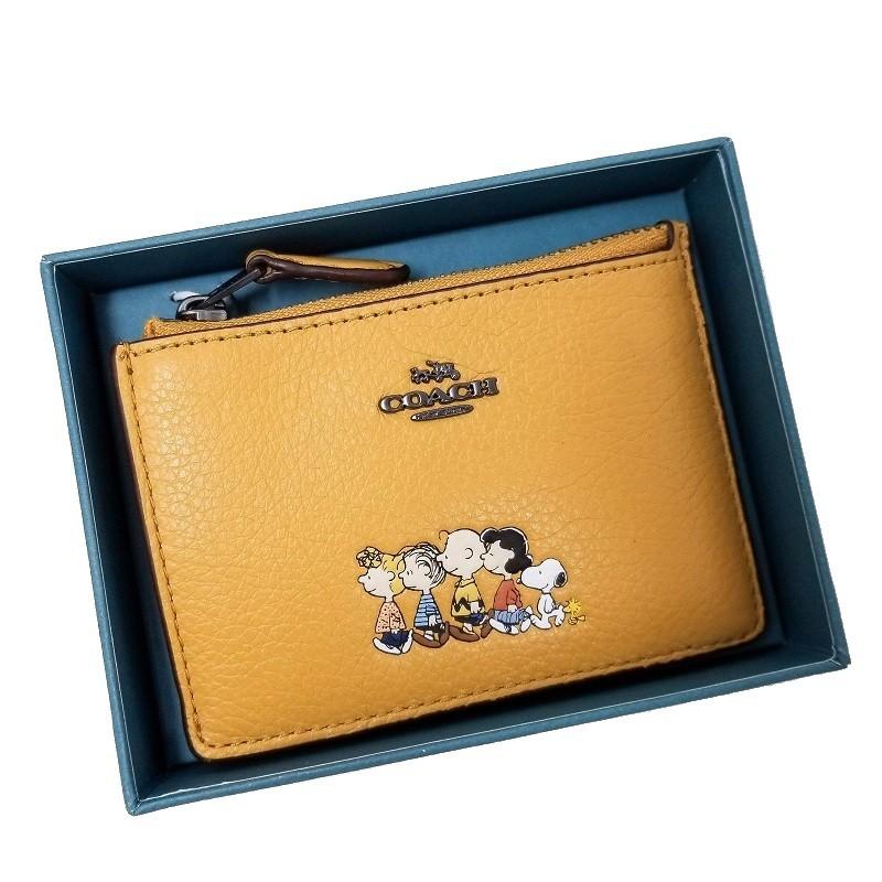COACH コーチ スヌーピー コラボ限定 IDケース コイン入れ COACH コーチ スヌーピー コラボ限定 IDケース コイン入れ