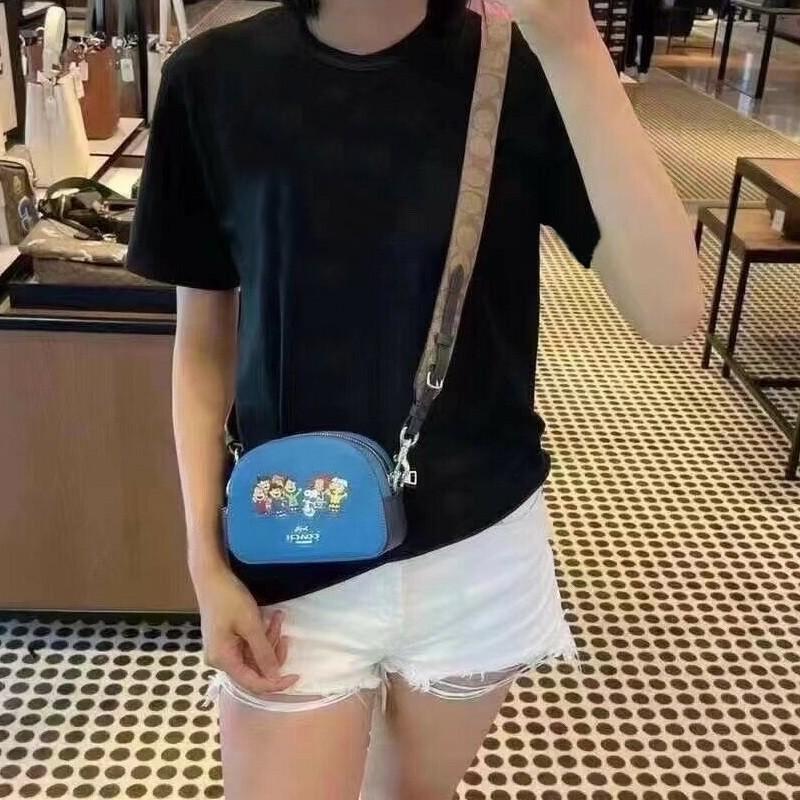 COACH コーチ バッグ 6490 スヌーピー コラボ ショルダーバッグ COACH コーチ バッグ 6490 スヌーピー コラボ ショルダーバッグ