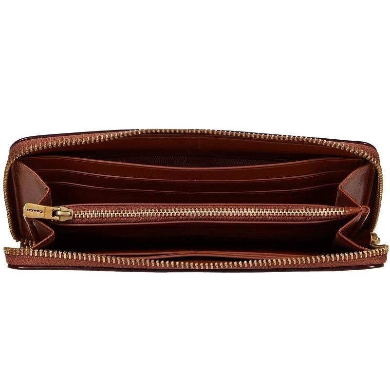 コーチ 財布 新作 コーチ 長財布 コーチ 財布 レディース コーチ 財布 新作 Coach スムース レザー スリム アコーディオン ジップ ウオレット サドル Sad C10l Kanon Story Yahoo ショップ 通販 Yahoo ショッピング