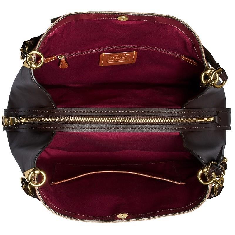 初回限定 数量限定 今だけセール 新作 コーチ バック Coach ダルトン 31 シグネチャー ジャカード ショルダーバッグ ストーン オーク 日本製 Futbolcarrasco Com