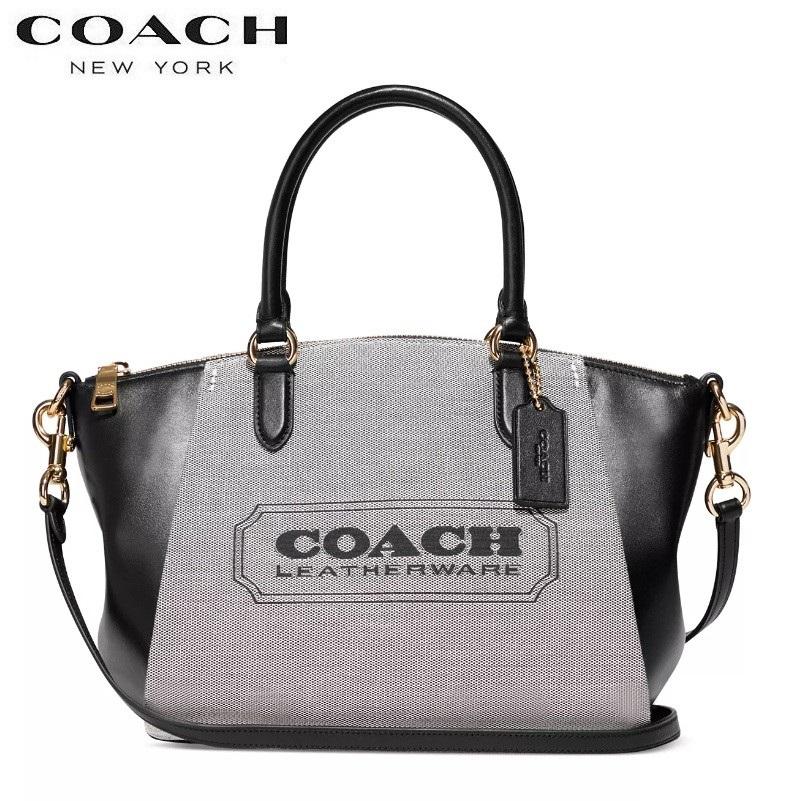 COACH コーチエリス サッチェル 2way バッグ ブラック
