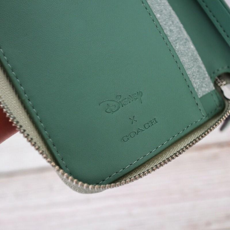 コーチ ディズニー 長財布 Coach ファクトリー 21新作 Disney X Coach ミディアム Id ジップ ウォレット ウィズ ティアナ ペール グリーン マルチ C26 Pgm C2104 Kanon Story Yahoo ショップ 通販 Yahoo ショッピング