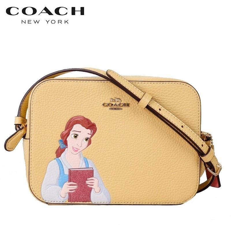 格安即決 21新作 コーチ Coach ファクトリー ディズニー コラボ ミニ カメラ バッグ ウィズ ベル バニラ クリーム マルチ 正規品 Www Doctor Plan Com