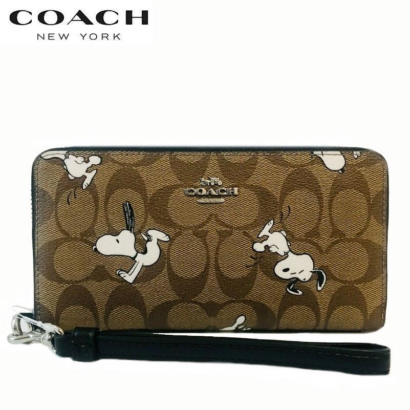 コーチ COACH 新作セール コーチ ピーナッツ コラボ 長財布 COACH X