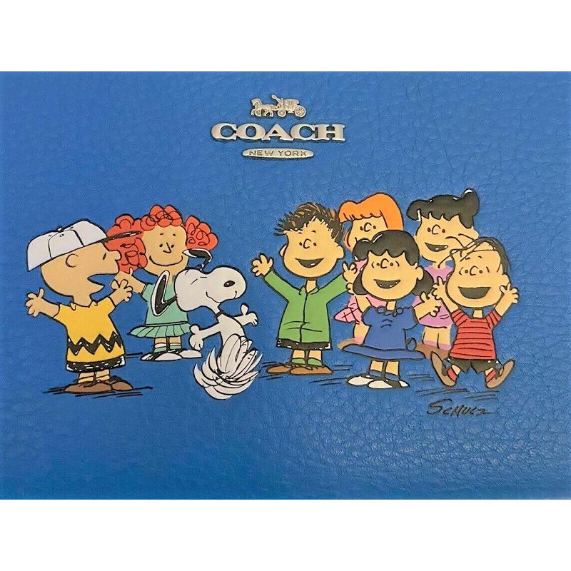 コーチ COACH 新作セール COACH スヌーピー コラボ 長財布 COACH X PEANUTS ロング ジップ ウォレット ウィズ