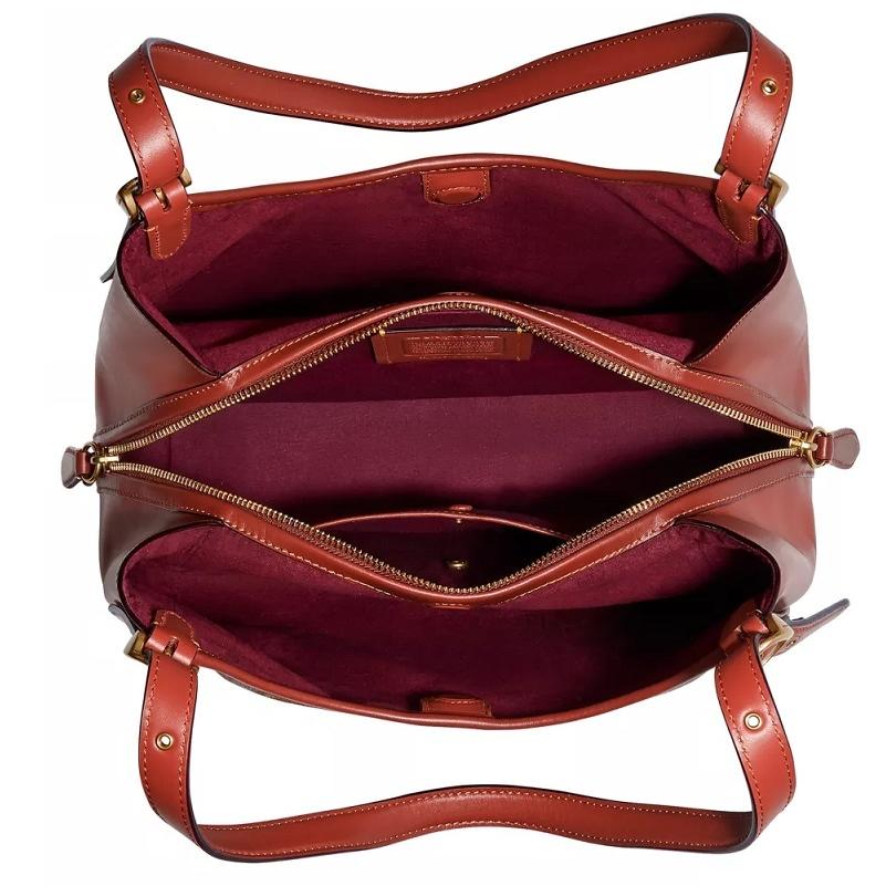 コーチ COACH 新作 ショルダーバッグ ブティックライン COACH ロリ ショルダーバッグ コーティドキャンバス シグネチャー タンラスト 正規品 日本未入荷の画像