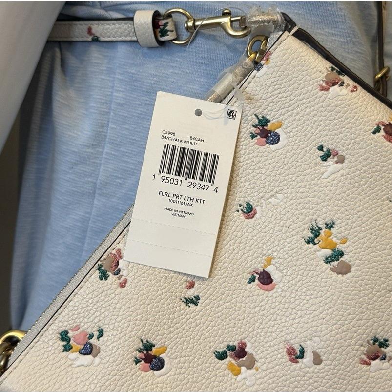 美品　レザー　本革　COACH コーチ　ショルダーバッグ　花　スマホショルダー COACH（コーチ） ショルダーバッグ C5998 スマホバッグ キット