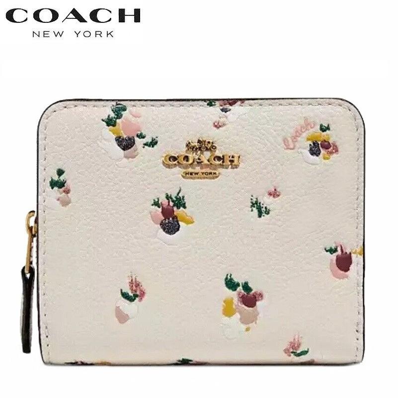 COACH コーチ 新作セール C6001 花柄 二つ折り財布 ブティック COACH コーチ 新作セール C6001 花柄 二つ折り財布 ブティック