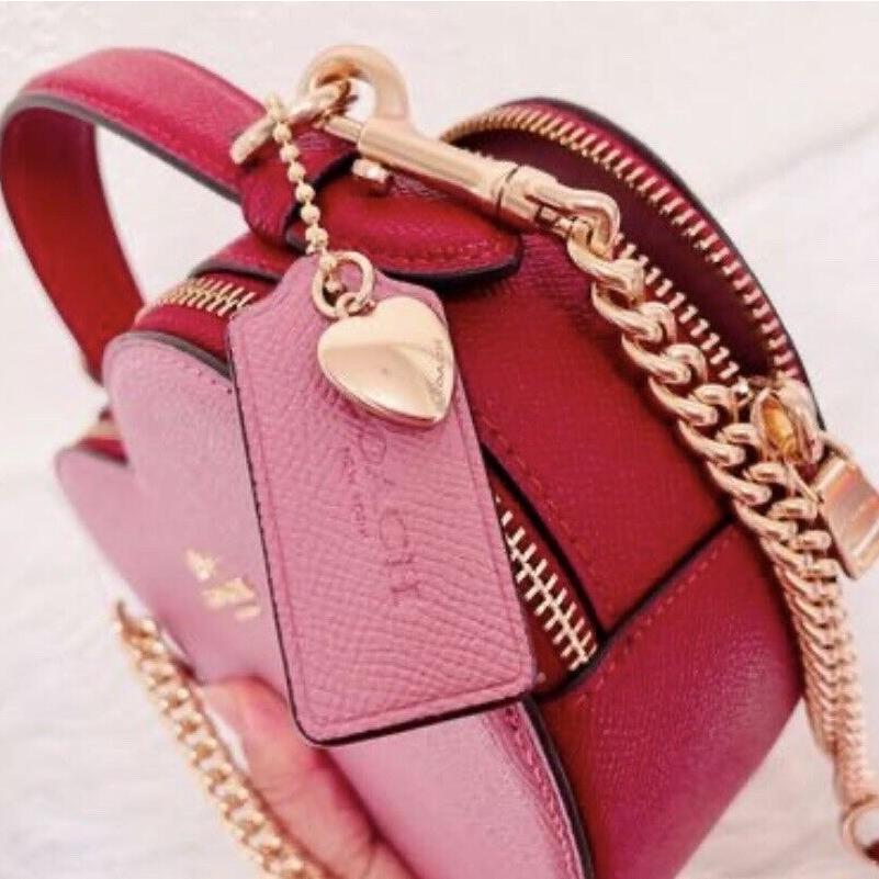 極美品】COACH コーチ ショルダーバッグ ハート 91042 赤 - バッグ 極美品】COACH コーチ ショルダーバッグ ハート 91042 赤 - バッグ