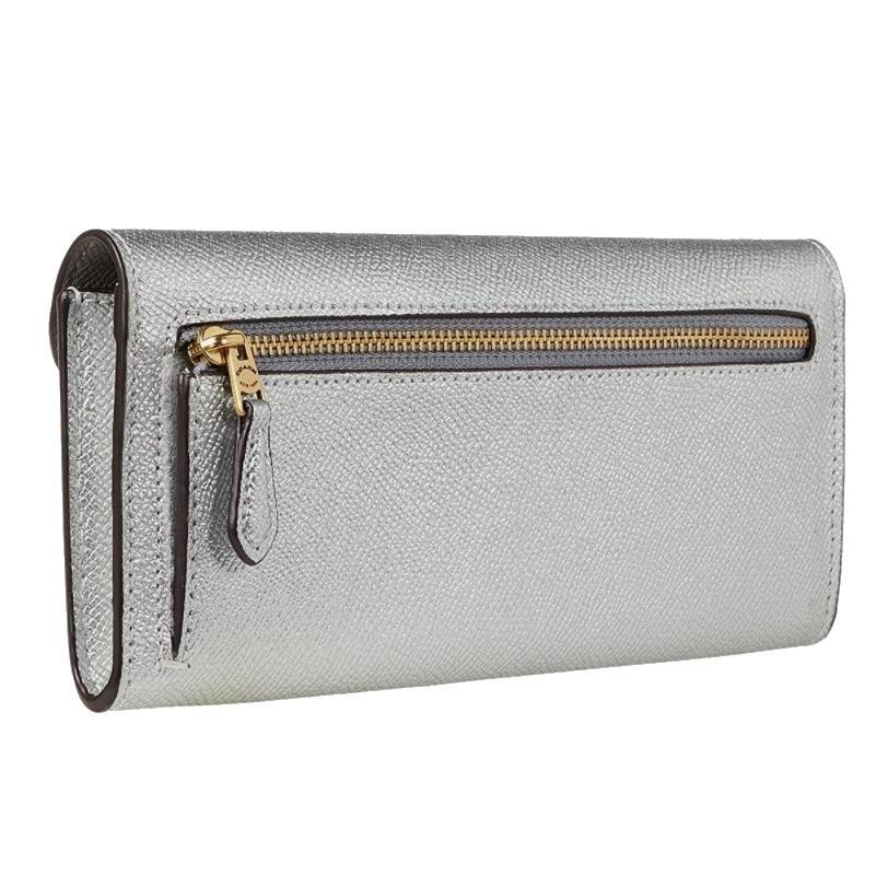 COACH コーチ 財布 長財布 二つ折り 新作セール メタリック COACH コーチ 財布 長財布 二つ折り 新作セール メタリック