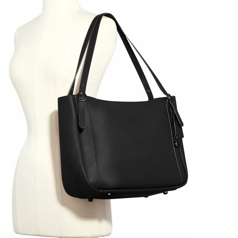 コーチ COACH バッグ 新作C8353 新作 トートバッグ ショルダーバッグ ブティックライン 2022新作 アラナ レザー トート ブラック 正規品の画像