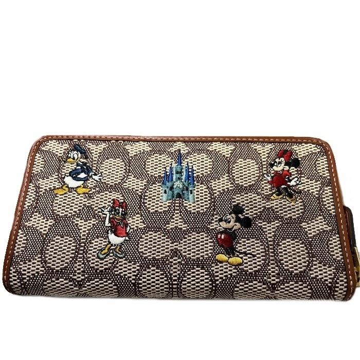 Coach 新作 コーチ ディズニー コラボ 長財布 ブティックライン 22新作 アコーディオン ジップ ウォレット シグネチャー ミッキーマウス エンブロイダリー C8578 Cbam Ca25 Kanon Story Yahoo ショップ 通販 Yahoo ショッピング