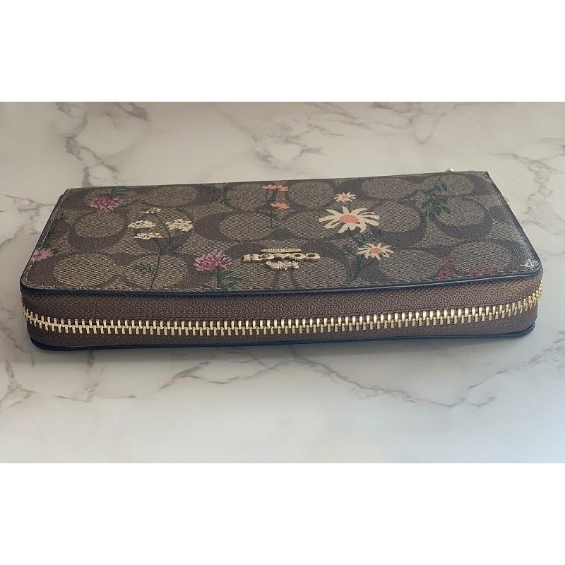 COACH コーチ 新作セール 花柄 長財布 C8736 レディース COACH コーチ 新作セール 花柄 長財布 C8736 レディース