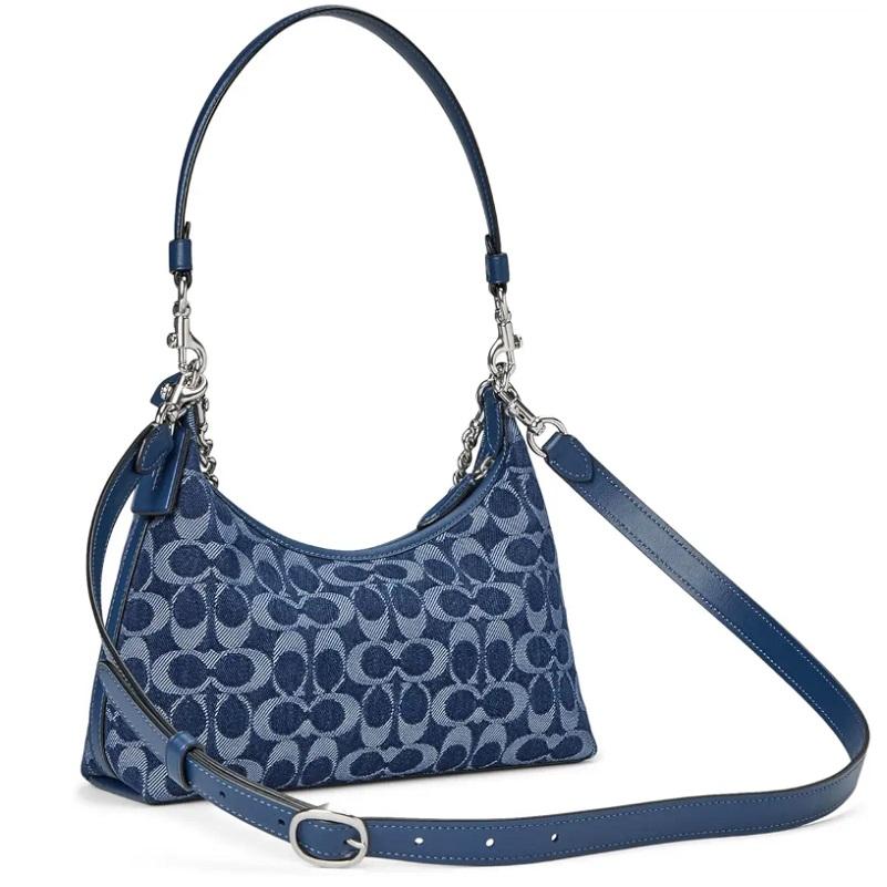 ✨極美品✨COACH コーチ カメラバッグ デニムキャンバス 斜め掛け Wジップ ✨極美品✨COACH コーチ カメラバッグ デニムキャンバス 斜め