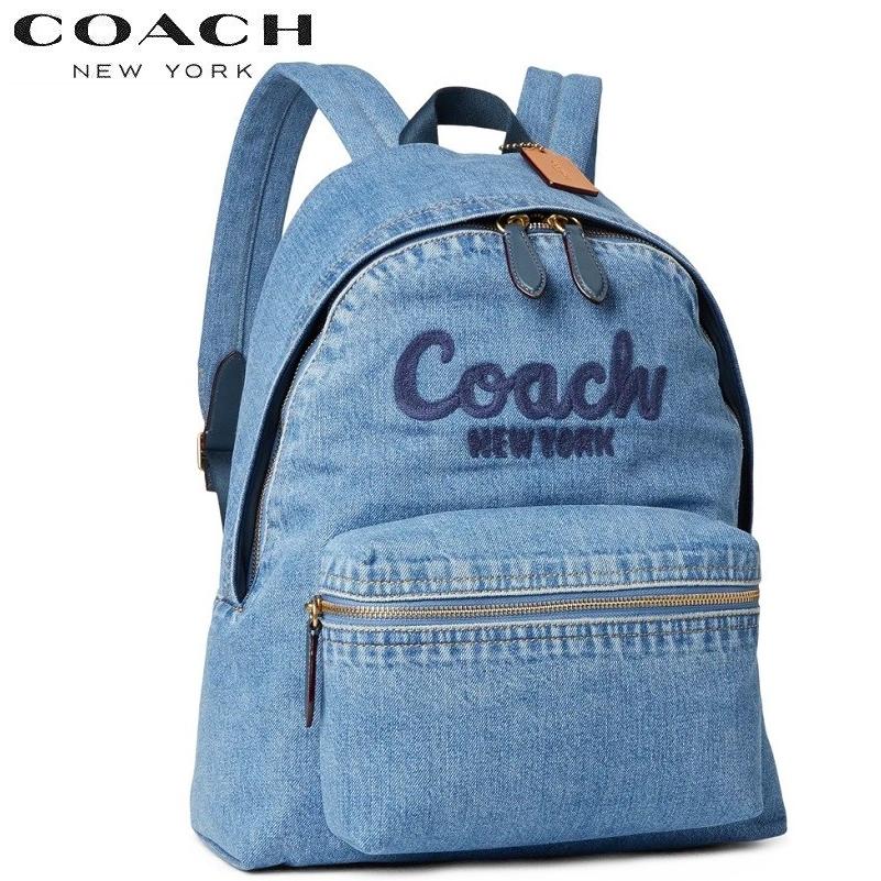 COACH コーチ デニム バッグ リュックサック バックパック COACH コーチ デニム バッグ リュックサック バックパック