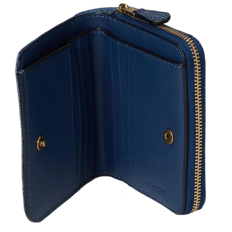 COACH コーチ 二つ折り財布 デニム 財布 レディース メンズ COACH コーチ 二つ折り財布 デニム 財布 レディース メンズ