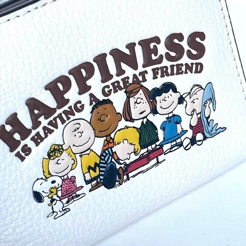 COACH（コーチ） スヌーピープリント 2025新作 X ピーナッツ コラボ