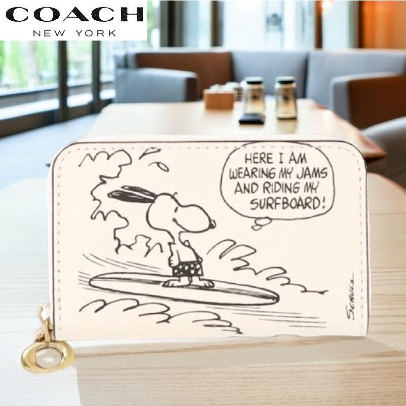 COACH 2025新作セール コーチ X ピーナッツ コラボ スヌーピープリント  