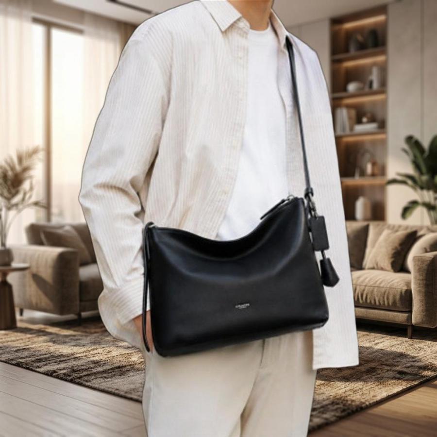 COACH（コーチ） ショルダーバッグ 黒 2026新作 レディース メンズ