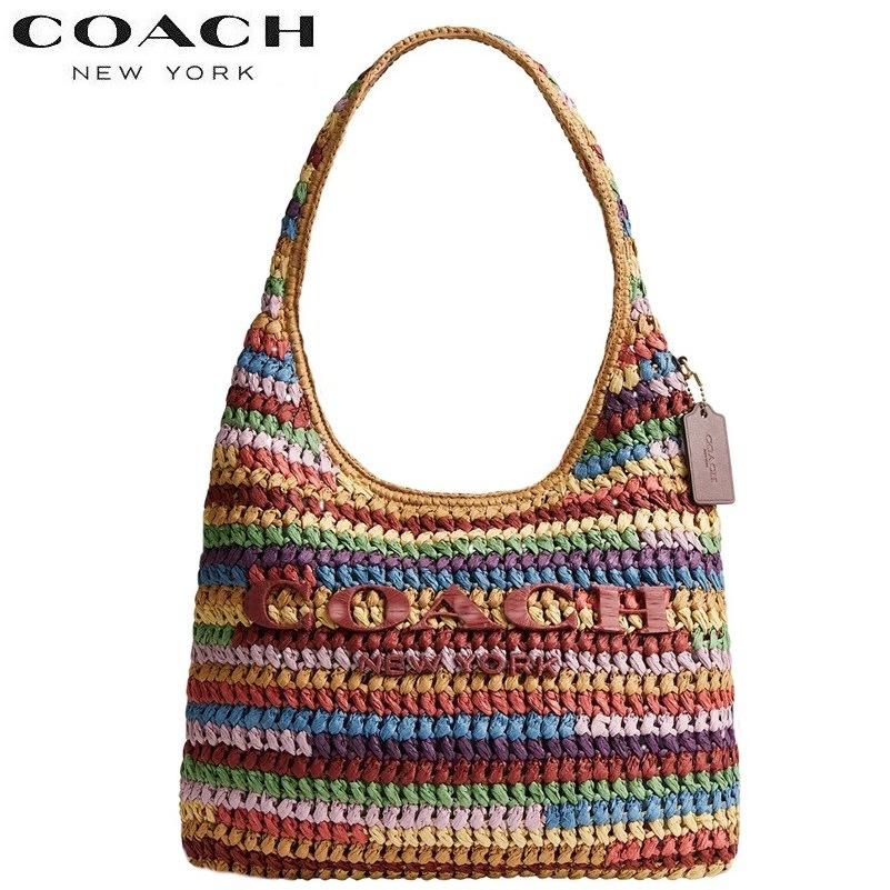 [コーチ] アルファベット 新作デフィーバッグ ハンドバッグ ショルダーバッグ ショルダーバッグ COACH（コーチ） バッグ 2026春新作 トートバッグ ショルダーバッグ