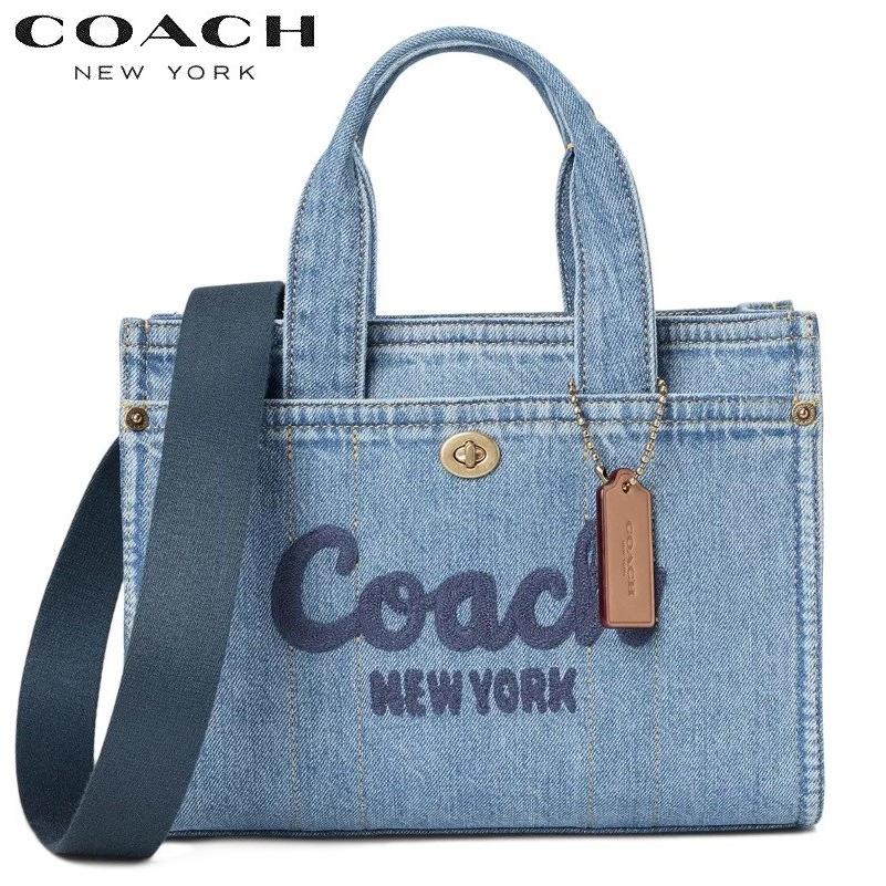 COACH コーチ デニムバッグ 2025春新作 CR659 トートバッグ COACH コーチ デニムバッグ 2025春新作 CR659 トートバッグ