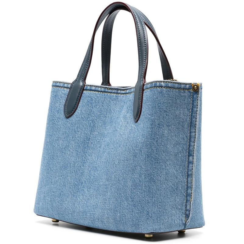 COACH コーチ バッグ CR708 デニム 2024新作 2way 斜め掛け COACH コーチ バッグ CR708 デニム 2024新作 2way 斜め掛け