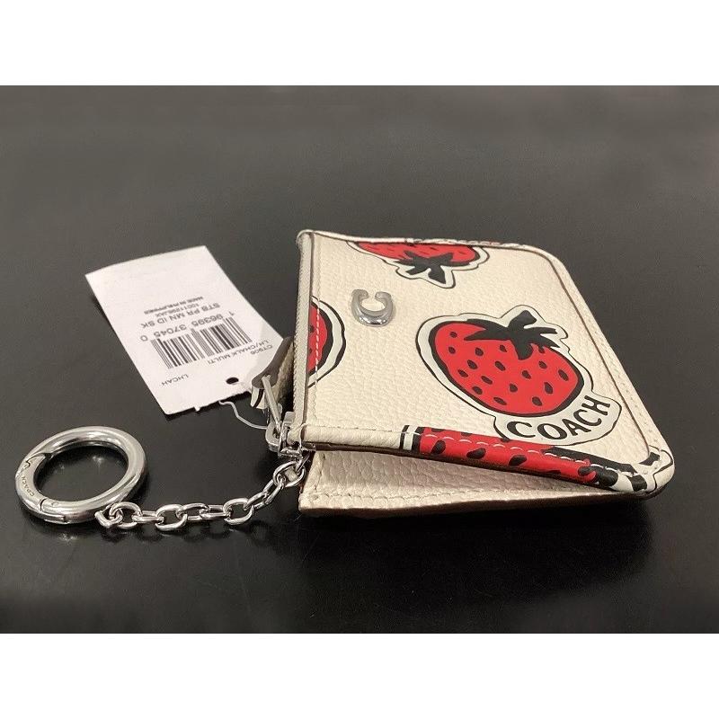 COACH コーチ 財布 パスケース 新作 CT906 イチゴ 小銭入れ ID COACH コーチ 財布 パスケース 新作 CT906 イチゴ 小銭入れ ID