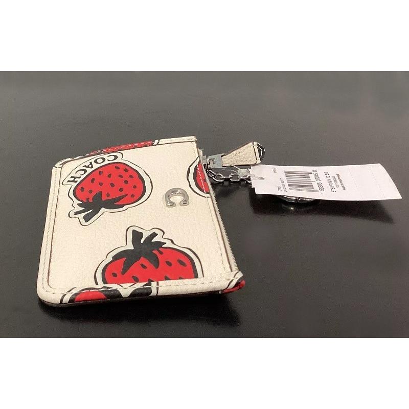 COACH コーチ 財布 パスケース 新作 CT906 イチゴ 小銭入れ ID COACH コーチ 財布 パスケース 新作 CT906 イチゴ 小銭入れ ID