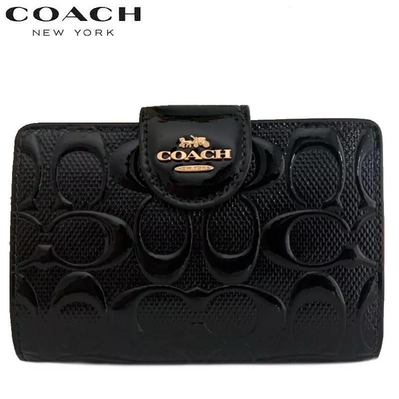 新商品 COACH コーチ 折り財布 ジップウォレット 正規品