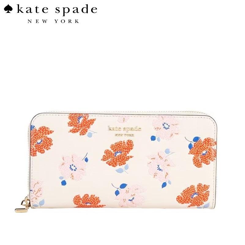 kate spade NEW YORK ケイトスペード 花柄 長財布 即納可能 訳 kate spade NEW YORK ケイトスペード 花柄 長財布 即納可能 訳