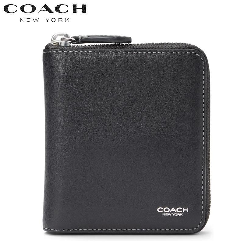 COACH（コーチ） 二つ折り財布 レザー財布 レディース メンズ 札入れ