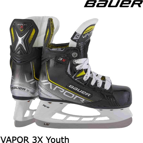 BAUER スケート S21 VAPOR 3X YTH :1030438:かのおスポーツ - 通販 - Yahoo!ショッピング