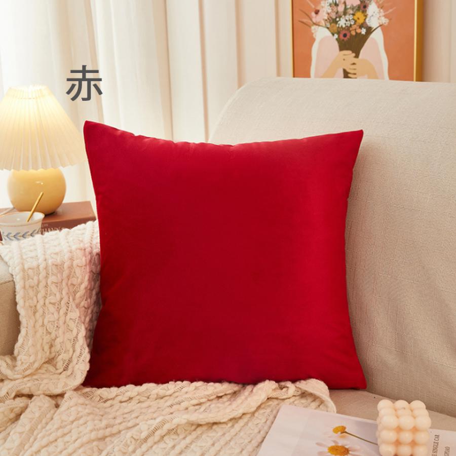 クッションカバー ベルベット生地 45×45 50×50 40×40クッションカバー