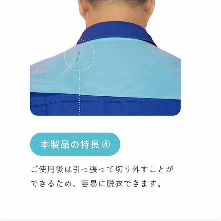 使い捨て防護服 ビニールガウン プラスチックガウン 簡易防護服