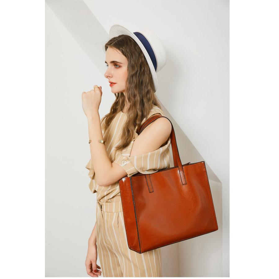 Kyoei-Techトートバッグレディース本革トートバッグレザーハンドバッグ