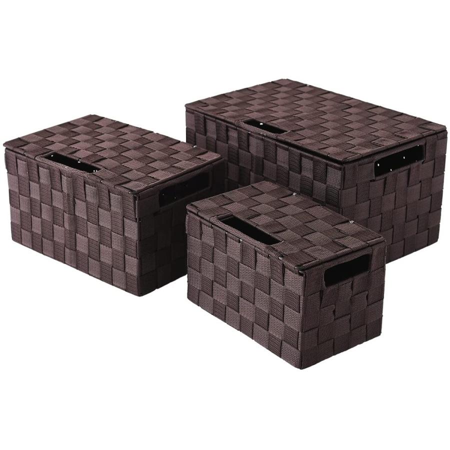 アタ 蓋付き収納バスケット3点セット 楽天市場】アタ 蓋付き バスケットの通販