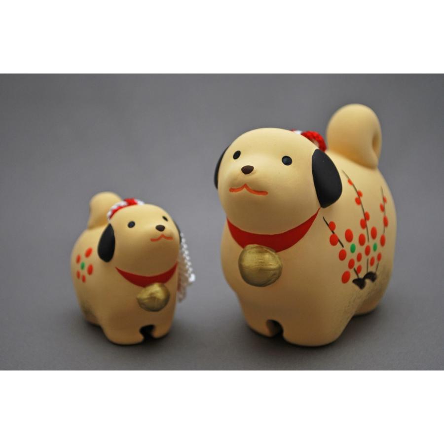 干支 戌 親子土鈴（大） 克己作 : 加納屋北岸 - 通販 - Yahoo!ショッピング