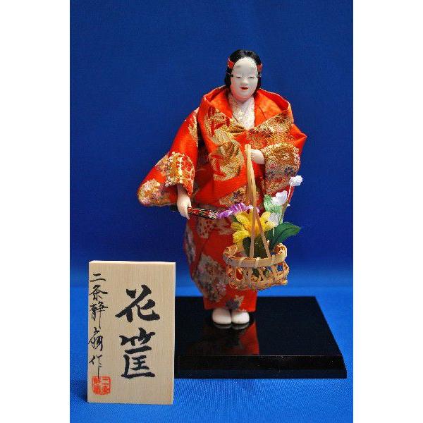 二条静扇作 能人形 花筺（小） : 加納屋北岸 - 通販 - Yahoo!ショッピング