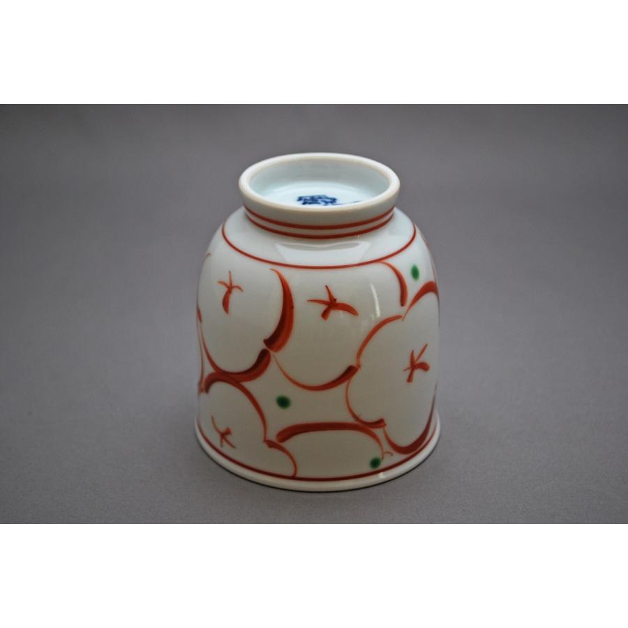 京焼・清水焼 湯呑 花絵（赤） : 加納屋北岸 - 通販 - Yahoo!ショッピング