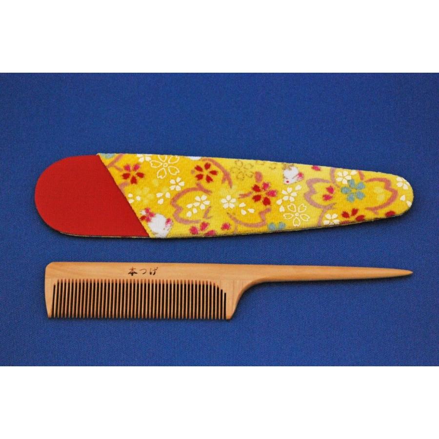 本つげセット櫛（小） 細目（ケース付き） : 加納屋北岸 - 通販