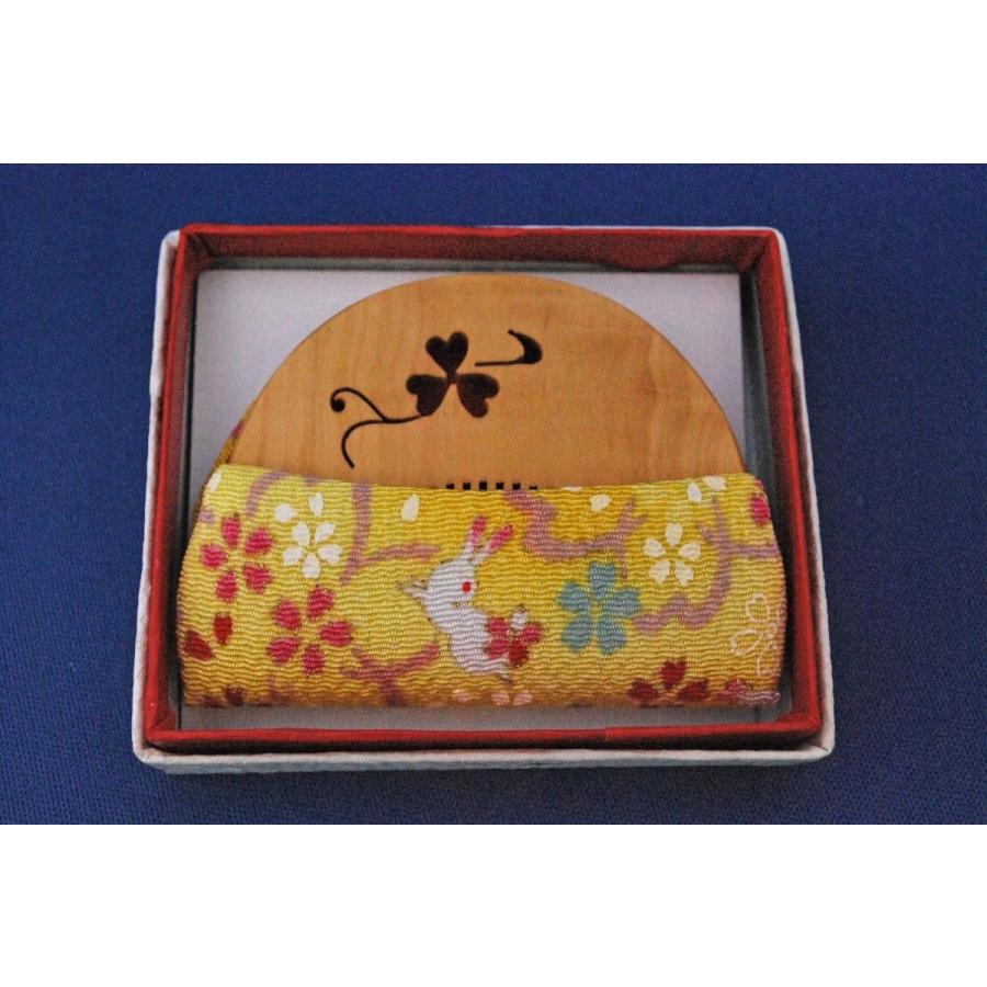 つげ　小判彫　くし つげ すかし彫り 小判型 紅葉 - お六櫛本舗｜手挽き櫛・みねばり